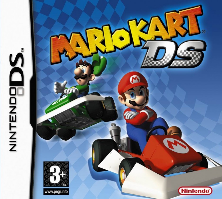 Mario Kart DS on the Nintendo DS