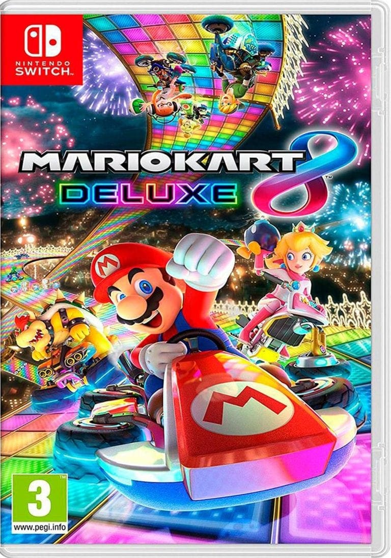 Mario Kart 8 Deluxe on the Nintendo Switch